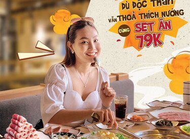 Gogi House Buffet Ba Vì - Nhà hàng buffet nổi tiếng tại Ba Vì