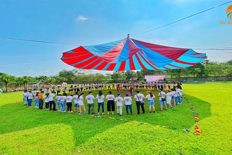 Xây dựng tinh thần đoàn kết qua hoạt động team building Ba Vì