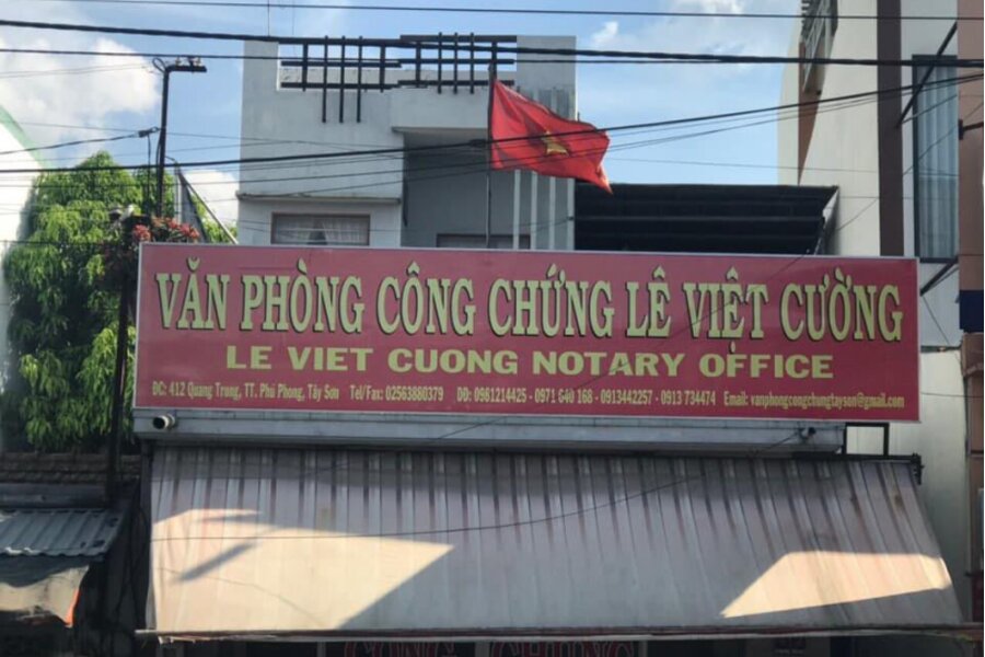 Dịch vụ công chứng hợp pháp tại Văn phòng Công chứng Ba Vì