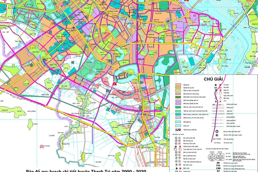 Bản đồ quy hoạch huyện Ba Vì: Định hình phát triển huyện Ba Vì