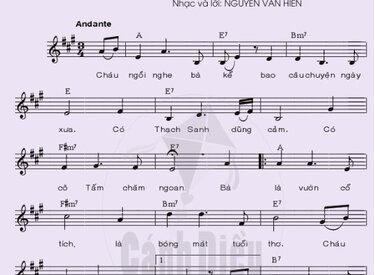Ba vì trong một bài hát truyền tụng