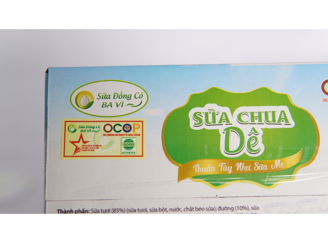 Sữa chua Dê Ba Vì 1 thùng 12 hũ