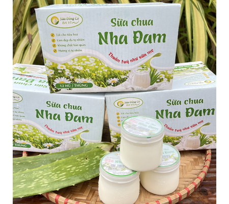 sữa chua ba vì nha đam