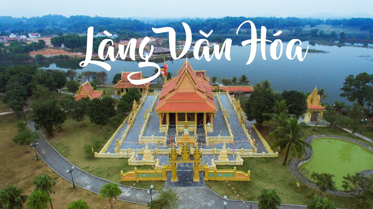 Toàn Cảnh Làng Văn Hóa 54 Dân Tộc Việt Nam Flycam 4k - Nếm TV