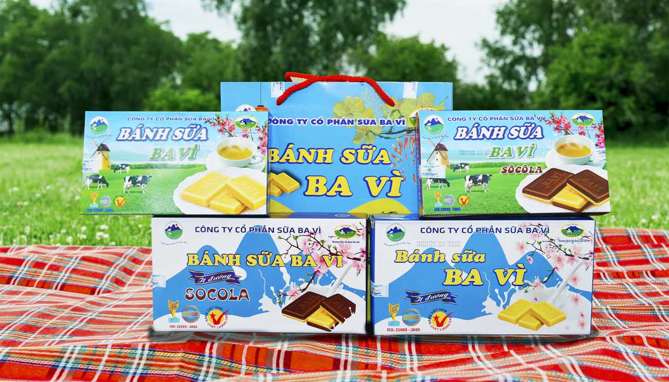 Bánh sữa - Công ty cổ phần sữa Ba Vì