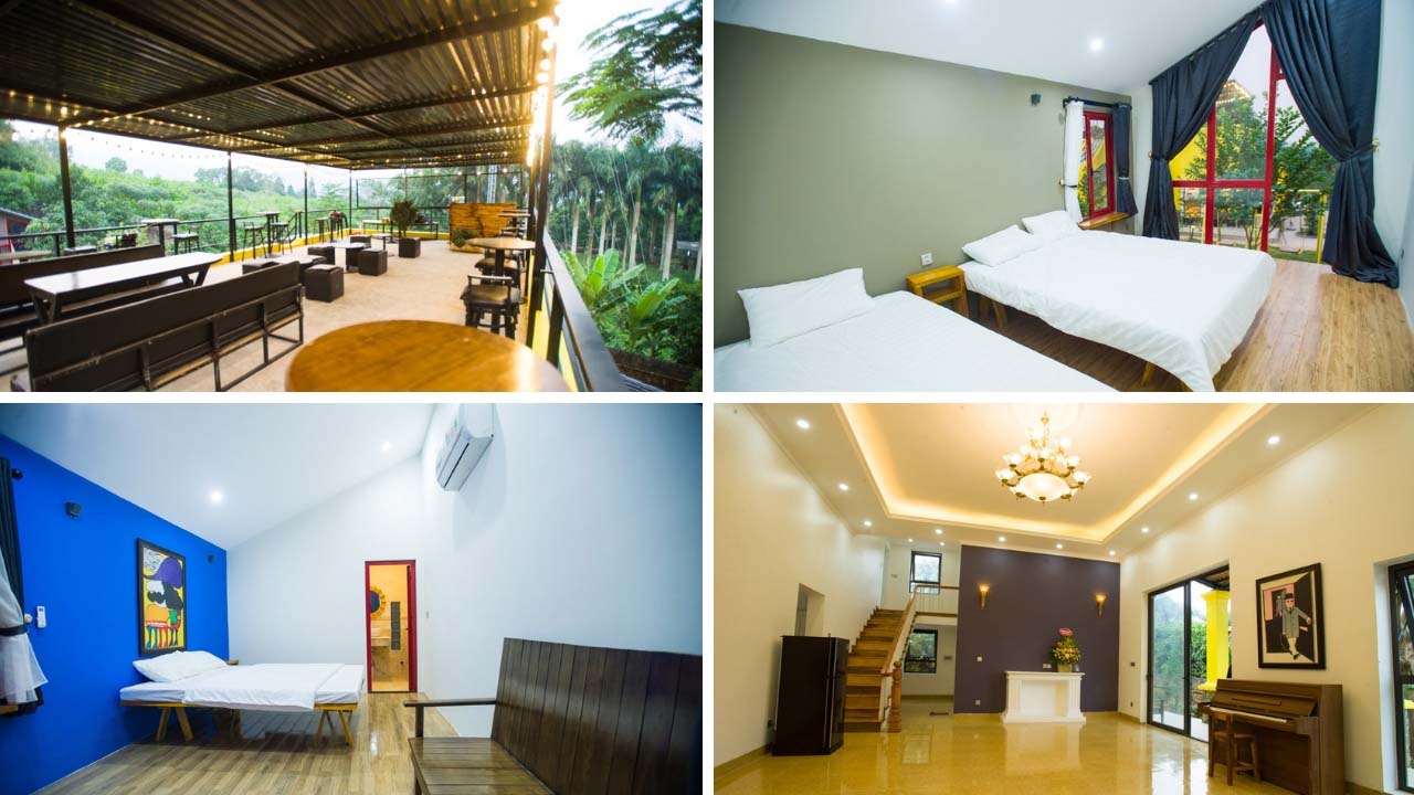 Kinh nghiệm Đi Embossi Garden Villa Ba Vì - Du lịch Ba Vì