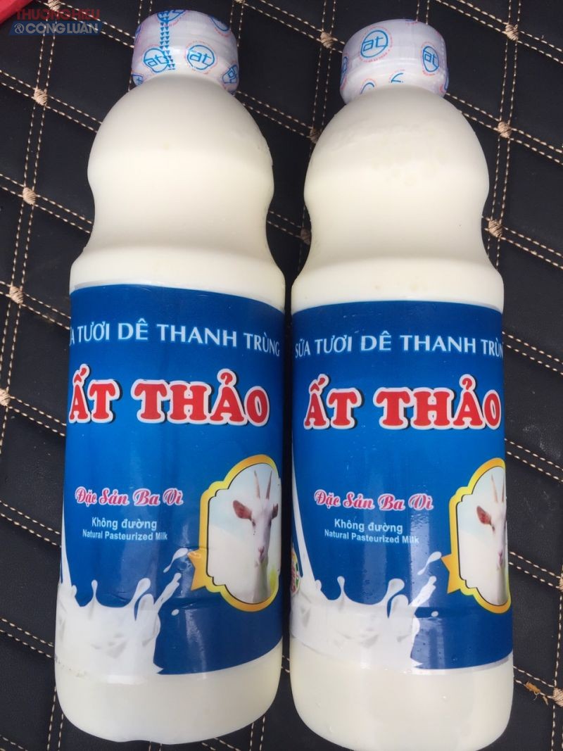 Sữa dê thanh trùng Ất Thảo: 90% lại là bò?