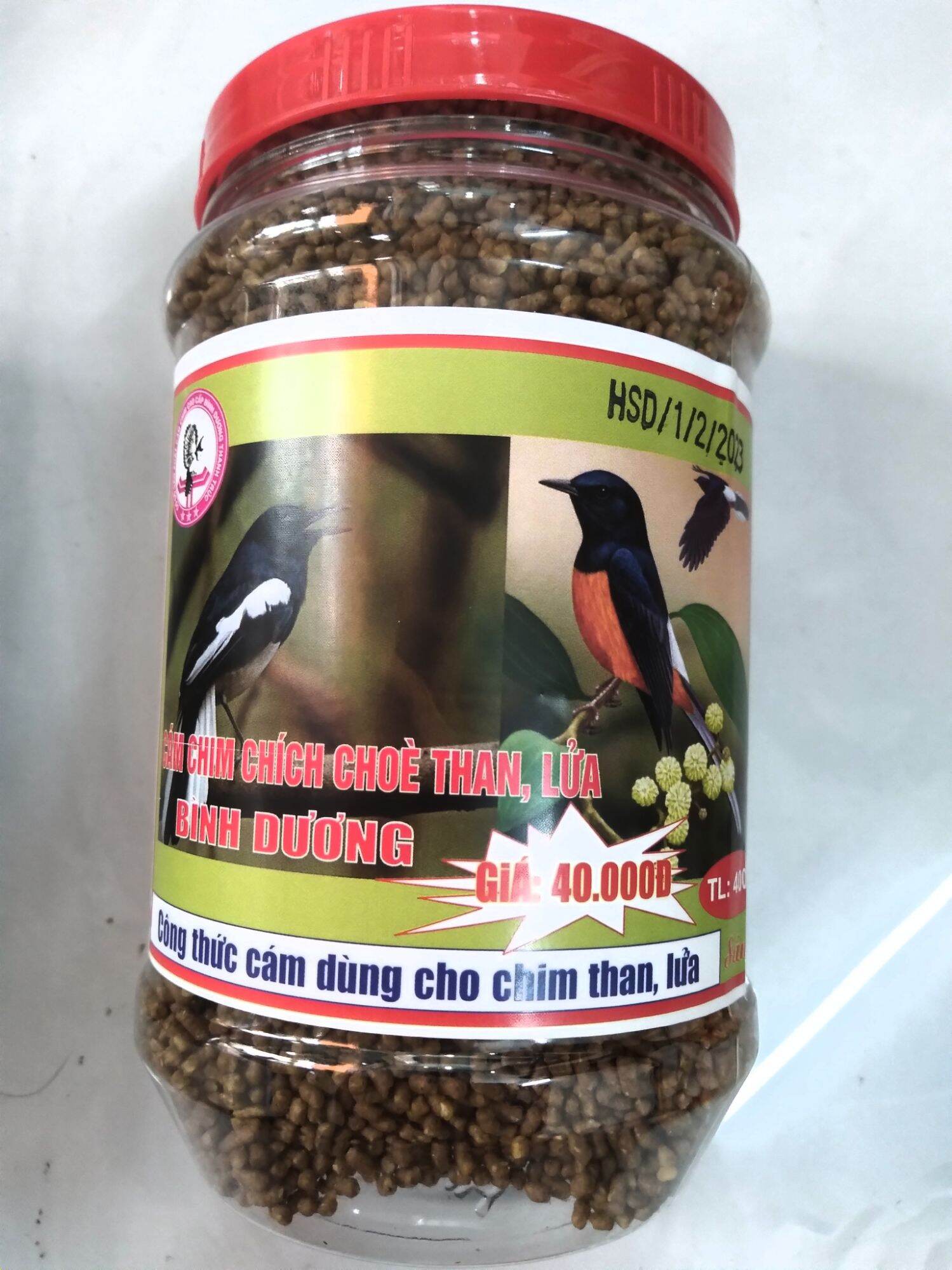 cám chòe lửa chòe than(500gram/gói) - Thức ăn cho chim | ThuCungMall.com