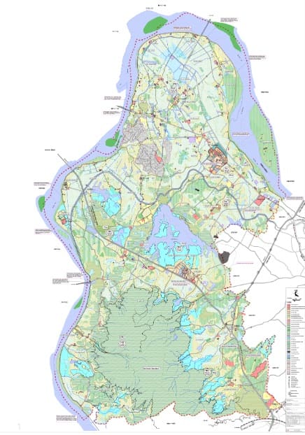 Rất Hay: Bản đồ quy hoạch sử dụng đất huyện Ba Vì [Hà Nội] đến 2030